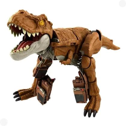 Imagem de Jurassic World Dinossauro TRex Transformável  HPD38