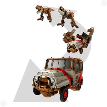 Imagem de Jurassic World Dinossauro TRex Transformável  HPD38