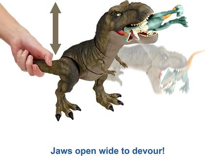 Jurassic World Dominion T Rex Ataca e Devora HDY55 Mattel