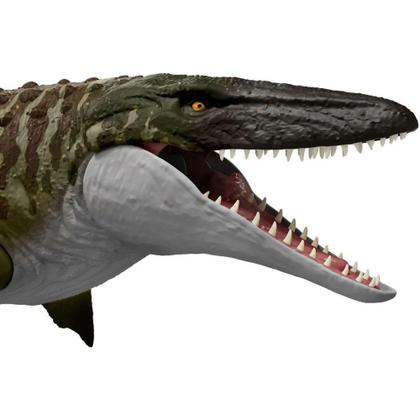 Imagem de Jurassic World Rebirth Super Colossal Mosasaurus 91cm Mattel