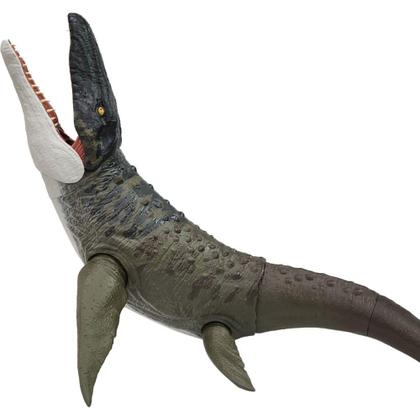 Imagem de Jurassic World Rebirth Super Colossal Mosasaurus 91cm Mattel