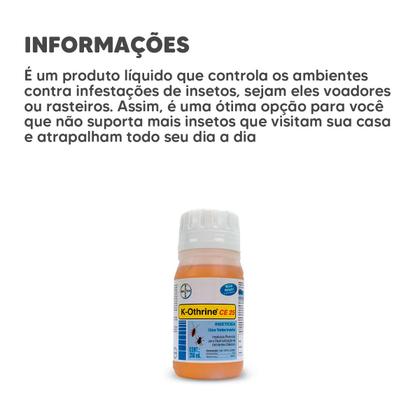 Imagem de K-Othrine CE25 250ml Inseticida Contra Barata Mosca Mosquito