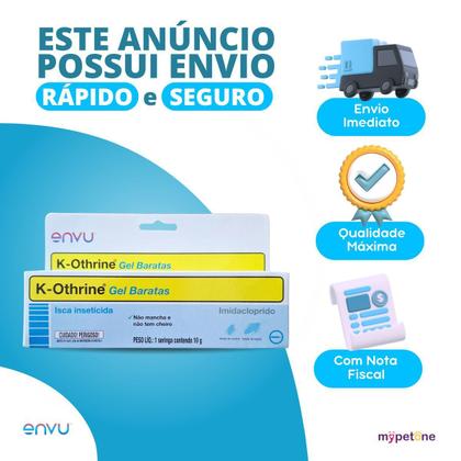 Imagem de K-Othrine Gel para Baratas Bayer - 10 g