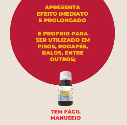Imagem de K-othrine sc 25 30ml bayer inseticida mata insetos indesejados ambientes externos dedetização doméstica 
