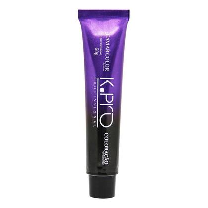 Imagem de K.pro Caviar Color Marrom Coloração Tintura Permanente 60g Tom 4.7 - Castanho Médio Marrom