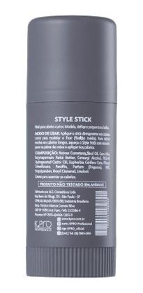 Imagem de K.pro Style Stick Cera Em Bastão Definir Modelar Brilho 30g Modelar Brilho Cabelos Curto