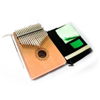 Imagem de Kalimba turbo mahogany km-17 17 teclas