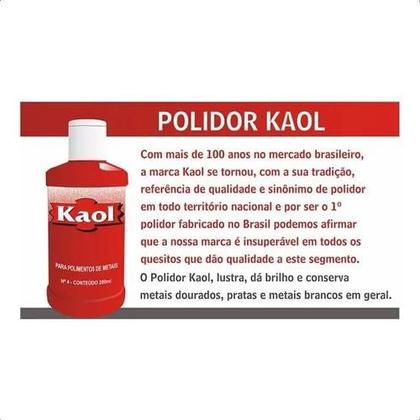 Imagem de Kaol para polimento e brilho com 200 ml