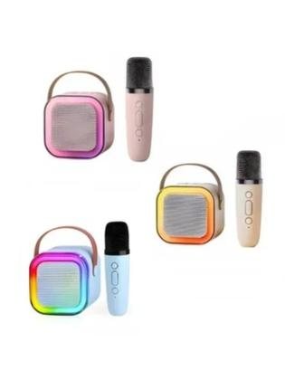 Imagem de Karaoke Caixa De Som Bluetooth Portátil Microfone Sem Fio