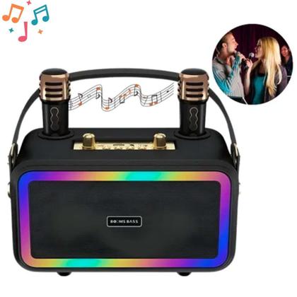 Imagem de Karaokê Portátil com Bluetooth para presente Entrega Rápida