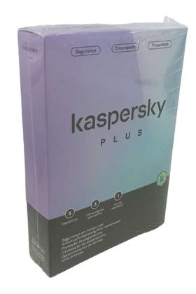 Kaspersky Antivírus Plus 5 Dispositivos 1 ano 2025 Imagem de Kaspersky Antivírus Plus 5 Dispositivos 1 ano 2025