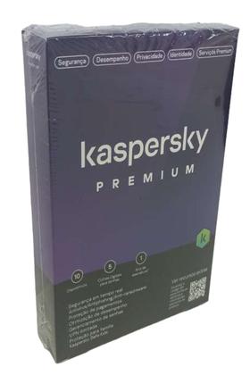 Kaspersky Antivírus Premium 10 Dispositivos 1 ano 2025 Imagem de Kaspersky Antivírus Premium 10 Dispositivos 1 ano 2025
