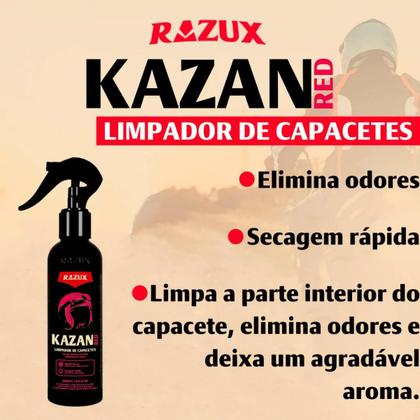 Imagem de Kazan Limpa Capacetes Red 240ml