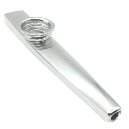 Imagem de Kazoo sopro profissional prateado metalico MXP