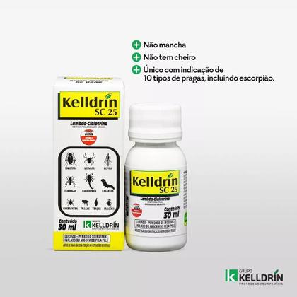 Imagem de Kelldrin SC 25 - Anti-Escorpiões e Pragas   - 30ML