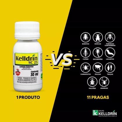 Imagem de Kelldrin SC 25 - Anti-Escorpiões e Pragas   - 30ML