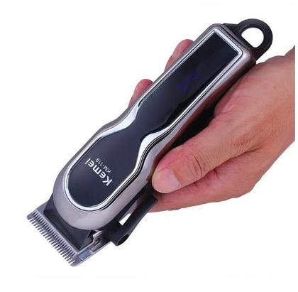 Imagem de Kemei 119 Maquininha Profissional Sem Fio Alta Precisão