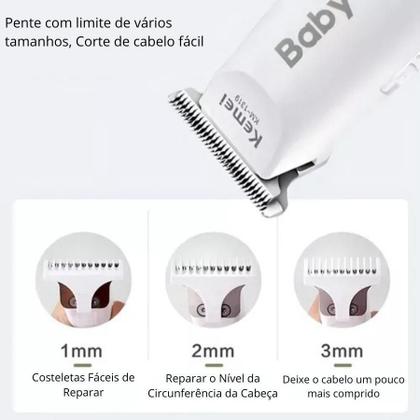 Imagem de Kemei 1319: O Cortador Compacto Para Crianças