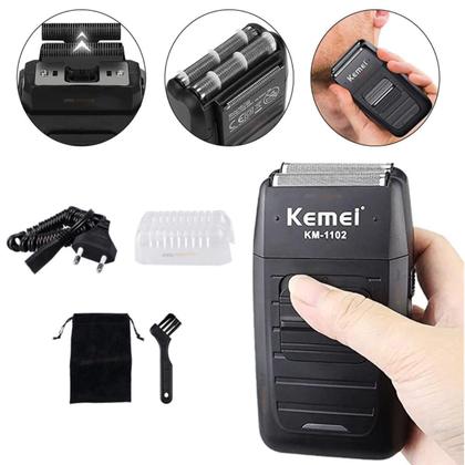 Imagem de Kemei Linha Profissional Bivolt Melhor Equipamento Shaver