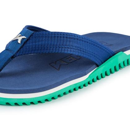 Kenner NK6 Pro Verde e Azul Original DFZ-15 - Chinelo Esportivo