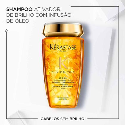 Imagem de Kérastase Ultime Kit - Óleo Capilar + Shampoo para Cabelos sem Brilho