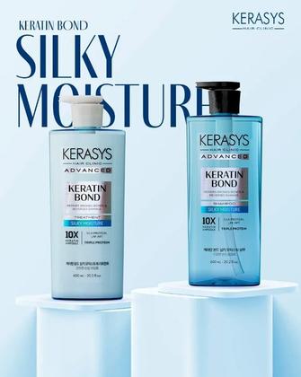 Imagem de Kerasys advanced keratin bond silky moisture kit (sh600+cd600)