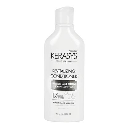 Imagem de Kerasys Kit Shampoo Advanced Ampoule Volume Shampoo Refil 500ml+Condicionador Revitalizing 180ml