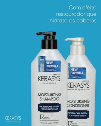 Imagem de Kerasys moisturizing kit (sh600+cd600)