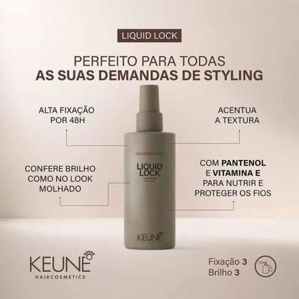 Imagem de Keune - Liquid Lock - Spray Para Acabamento 200ml