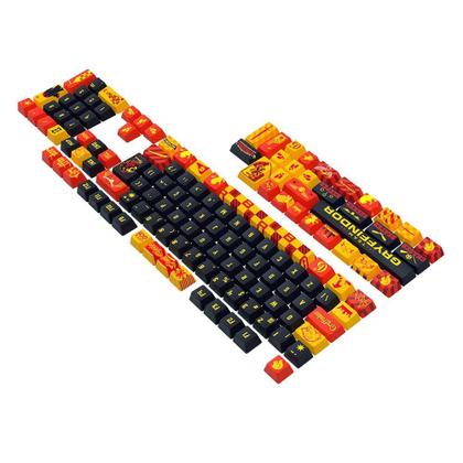 Imagem de Keycap Gamer Redragon Harry Potter Grifinória, ABNT2, Preto, Vermelho e Amarelo - HP-944