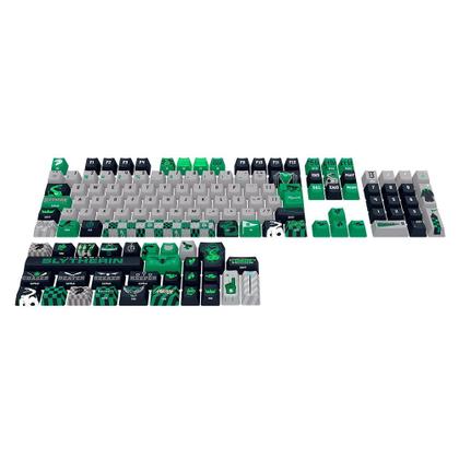 Imagem de Keycap Gamer Redragon Harry Potter Sonserina, ABNT2, Cinza e Verde - HP-942