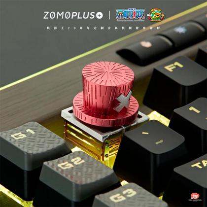 Imagem de Keycap Tecla Gamer Cherry Zomoplus One Piece Choppers Hat