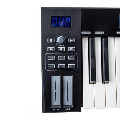 ks KFX SW61 Teclado Controlador Midi USB Com 61 Teclas - Teclado