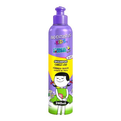 Imagem de Kids Cabelos Lisos Shampoo + Condicionador e Spray Bio Extratus