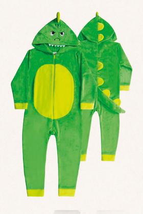 Imagem de Kigurumi Fakini Infantil Masculino Dinossauro (1ao16)
