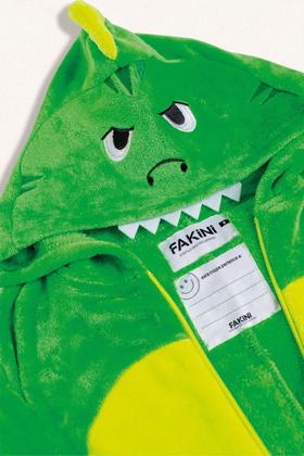 Imagem de Kigurumi Fakini Infantil Masculino Dinossauro (1ao16)