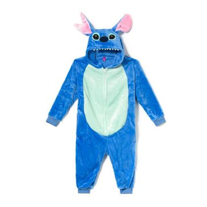 Imagem de Kigurumi Infantil Pijama Stitch Disney Fantasia De Dormir - Zona Criativa