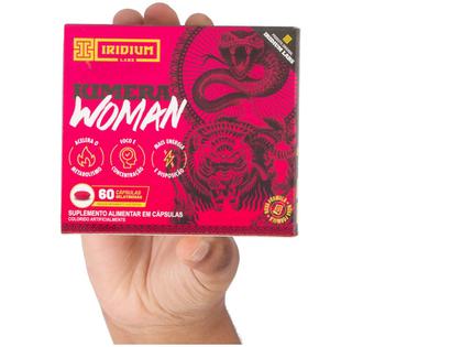 Imagem de Kimera Woman 60 Caps Termogênico Feminino Iridium Labs