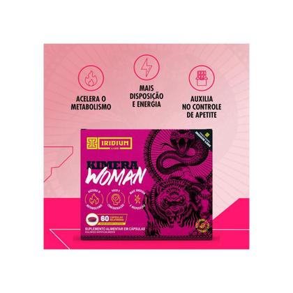 Imagem de Kimera Woman Iridium 60 Cápsulas - Termogênico para Mulheres