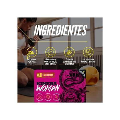 Imagem de Kimera Woman Iridium 60 Cápsulas - Termogênico para Mulheres