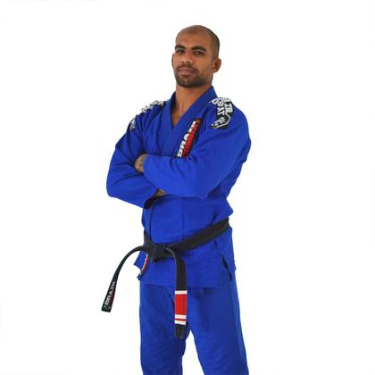 Imagem de Kimono de Jiu Jitsu Xtra-lite Brazil Combat Competidor BJJ Kimono Adulto Profissional