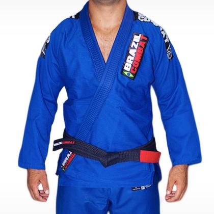 Imagem de Kimono de Jiu Jitsu Xtra-lite Brazil Combat Competidor BJJ Kimono Adulto Profissional