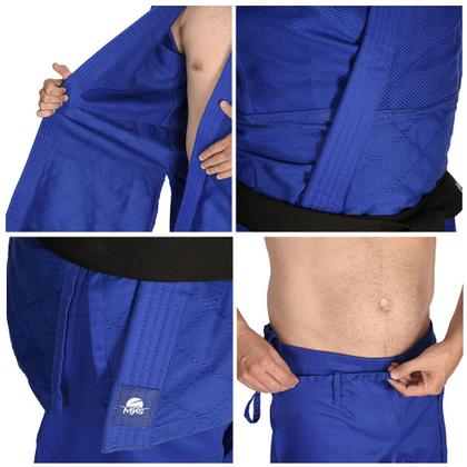 Imagem de Kimono de Judo MKS Charenji Azul  (Intermediário)