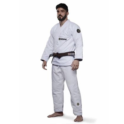 Imagem de Kimono Jiu Jitsu Atama Trançado Classic - Branco-A1