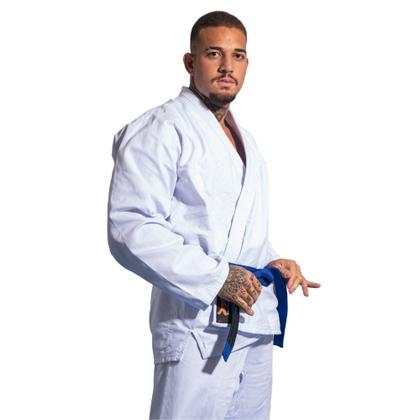 Imagem de Kimono Jiu-Jitsu Judô Reforçado Adulto 1 Fit