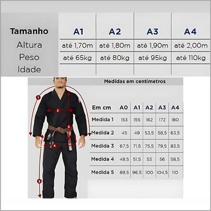 Imagem de Kimono JiuJitsu azul Atama Classic
