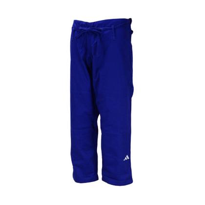 Imagem de Kimono Judo adidas Quest J690 Azul com Faixas em Branco