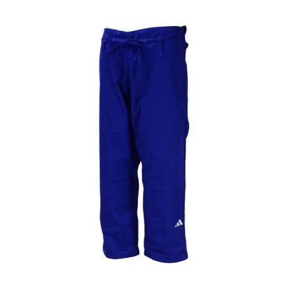 Imagem de Kimono Judo adidas Quest J690 Azul com Faixas em Branco