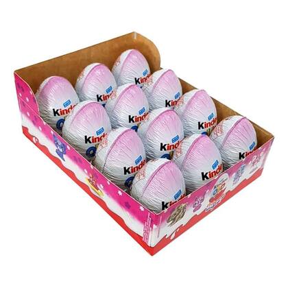 Imagem de Kinder Ovo Menina c/12 - Ferrero