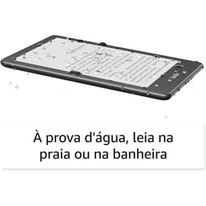 Kindle 11 Geração Paperwhite, 8GB, Preto, Iluminação integrada
